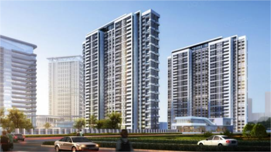 中建商務廣場車庫地坪